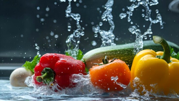 Овощи, фрукты и зелень нужно мыть только так