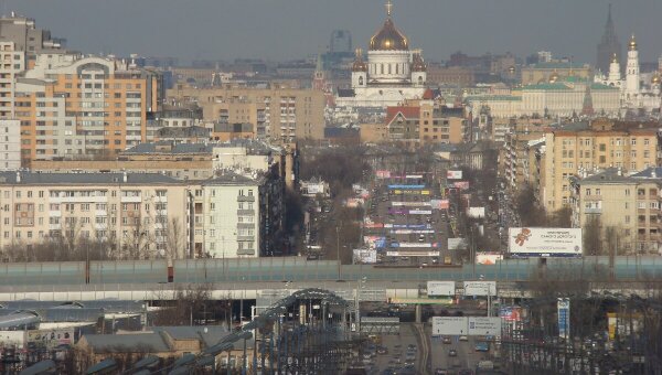 В Москве временно меняется схема движения